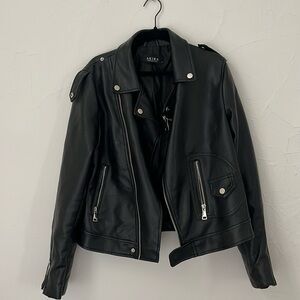 Akira size M faux leather jacket, lightly worn